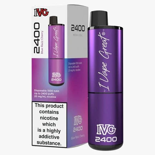 IVG 4 in 1 - 2400 Disposable Vape - 20mg