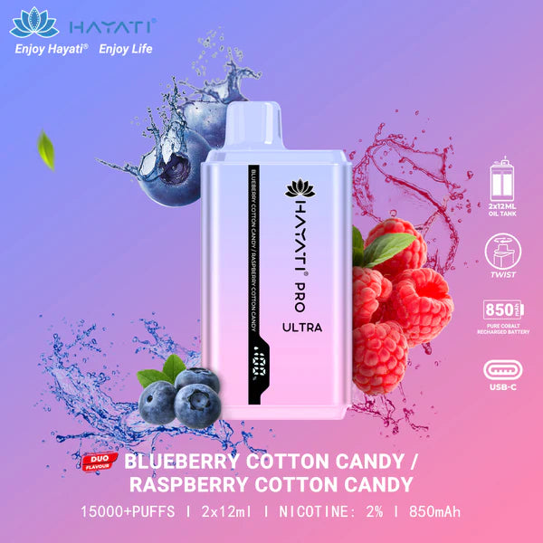 Hayati Pro ultra 15000 Disposable Vape - 20mg