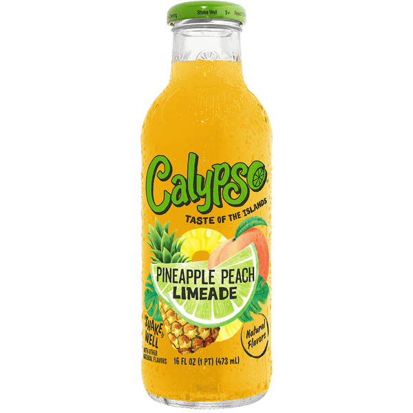 Calypso Pineapple Peach Limeade 473ml