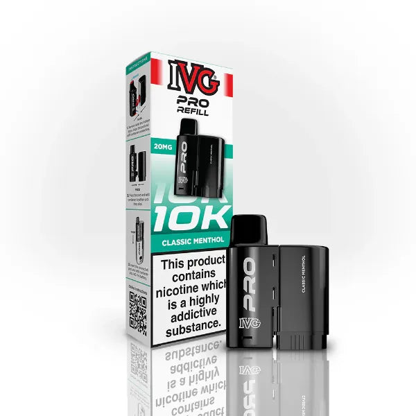 IVG PRO 12 Re-Fill Pods 10,000 Puffs