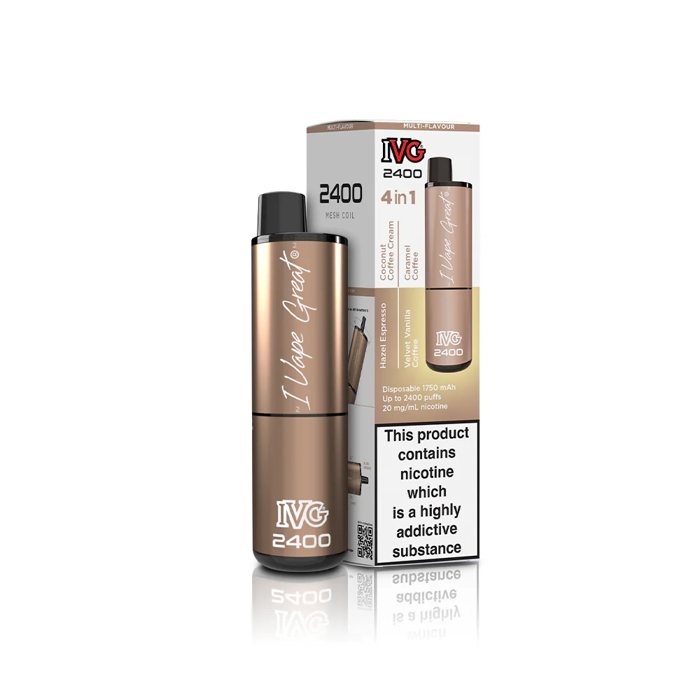 IVG 4 in 1 - 2400 Disposable Vape - 20mg