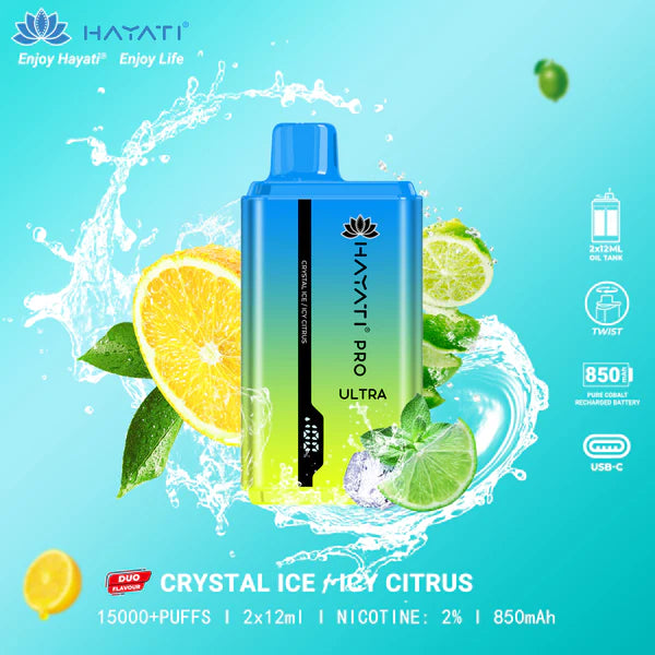 Hayati Pro ultra 15000 Disposable Vape - 20mg