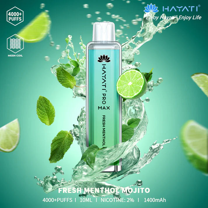 Hayati Pro Max 4000 Disposable Vape - 20mg
