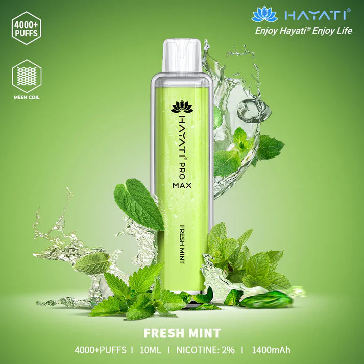 Hayati Pro Max 4000 Disposable Vape - 20mg
