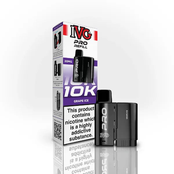 IVG PRO 12 Re-Fill Pods 10,000 Puffs