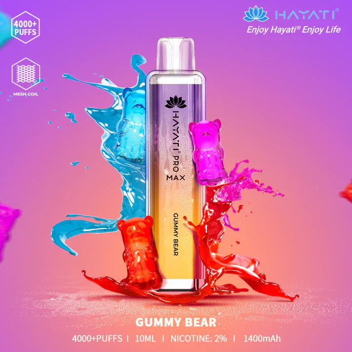 Hayati Pro Max 4000 Disposable Vape - 20mg
