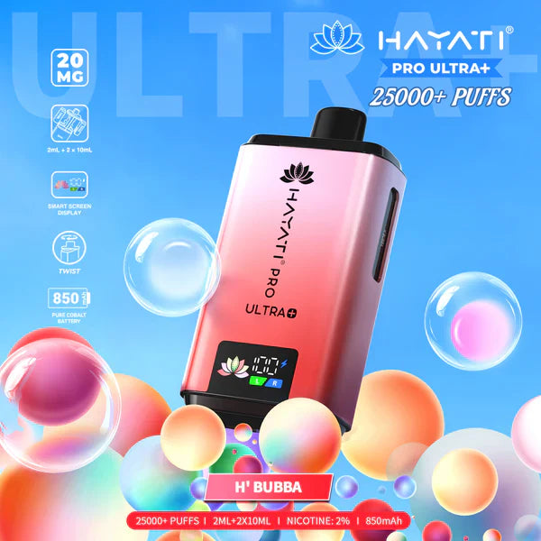 Hayati Pro Ultra Plus 25000 Prefilled Pod Kit