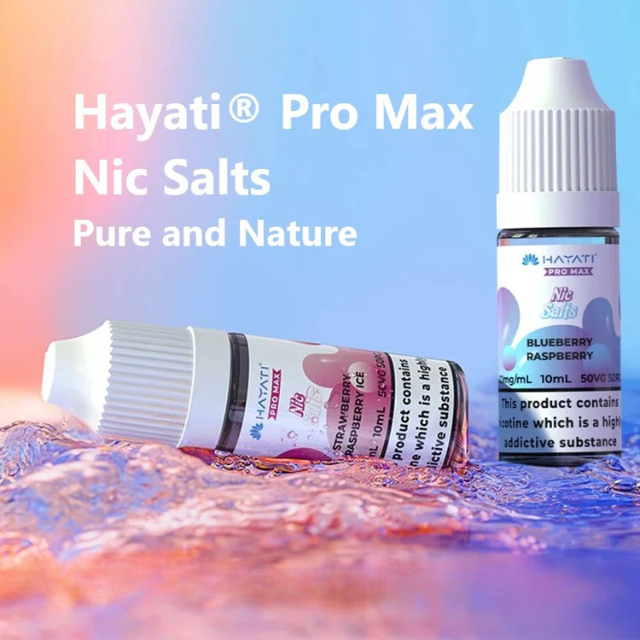 HAYATI PRO MAX Nic Salts E-Liquid