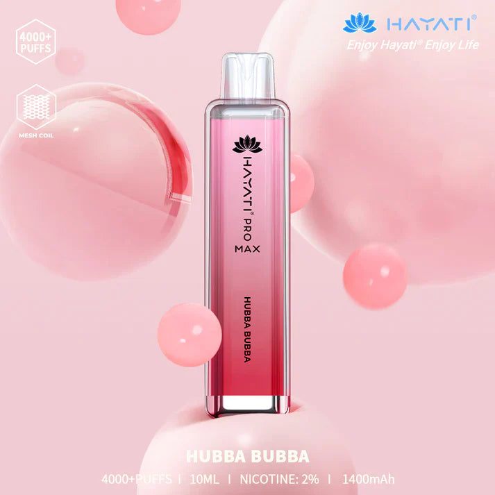 Hayati Pro Max 4000 Disposable Vape - 20mg