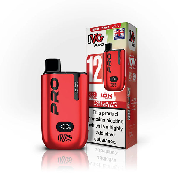 IVG Pro 12 Pod Kit 10,000 Puffs