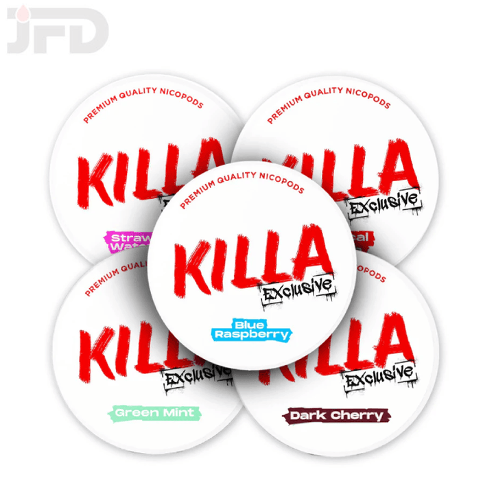 Killa Nicotine Pouches Manchester Vape Shop VapesnMore