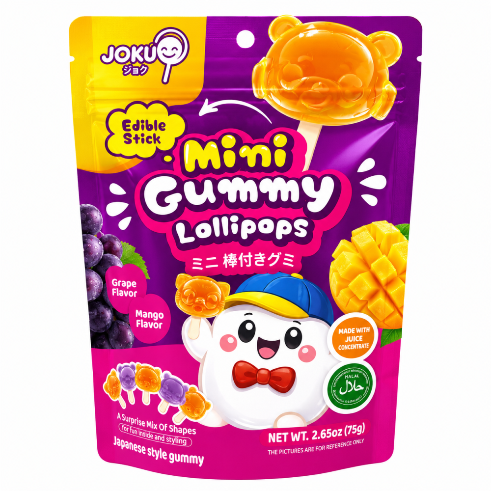 Mini Gummy Lollipoos 75g