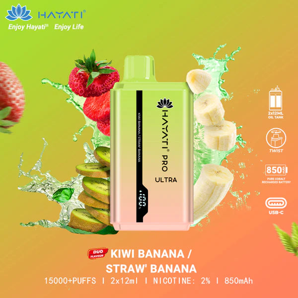 Hayati Pro ultra 15000 Disposable Vape - 20mg