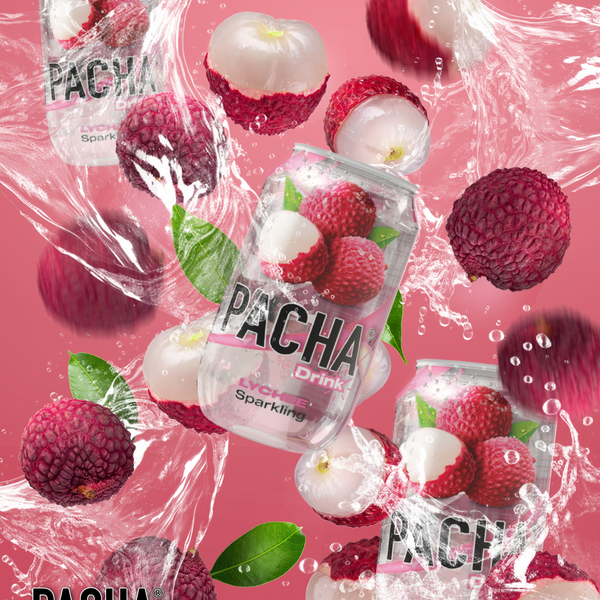 Pacha Drinks Lychee Sparkling 330ml
