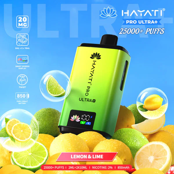 Hayati Pro Ultra Plus 25000 Prefilled Pod Kit