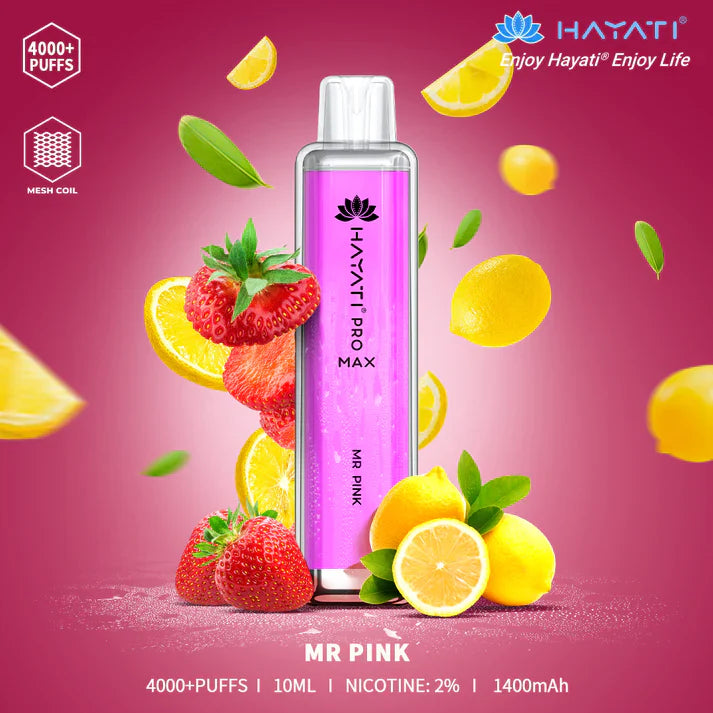 Hayati Pro Max 4000 Disposable Vape - 20mg