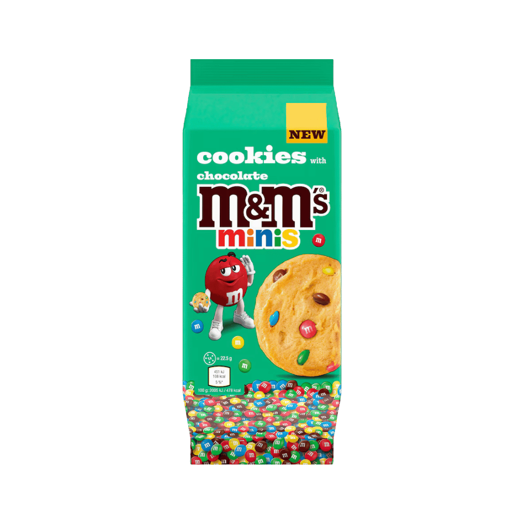M&M's Minis Cookies with Chocolate 144g
