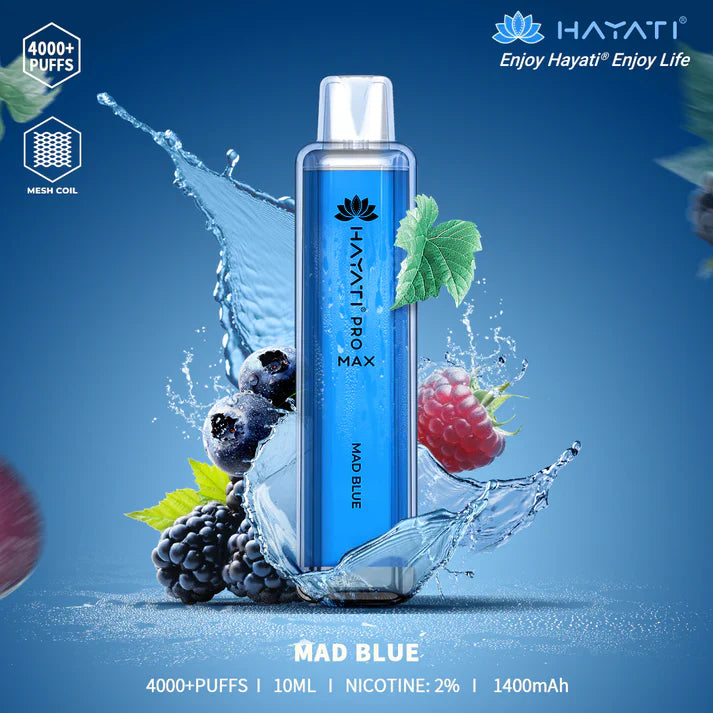 Hayati Pro Max 4000 Disposable Vape - 20mg