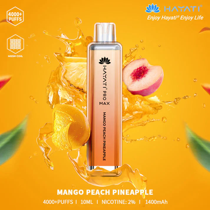 Hayati Pro Max 4000 Disposable Vape - 20mg