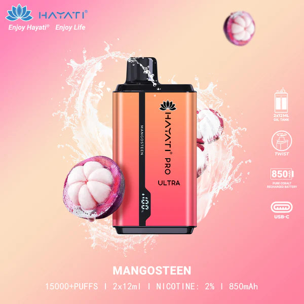 Hayati Pro ultra 15000 Disposable Vape - 20mg