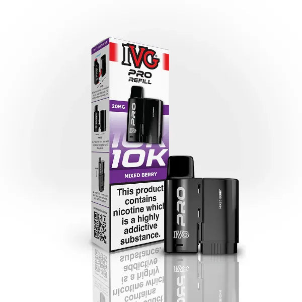 IVG PRO 12 Re-Fill Pods 10,000 Puffs