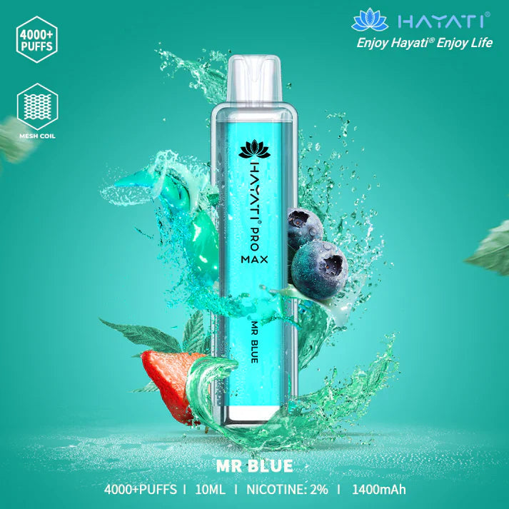Hayati Pro Max 4000 Disposable Vape - 20mg