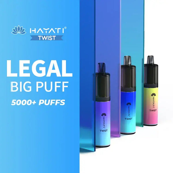 HAYATI TWIST 5000 Disposable Vape - 20mg