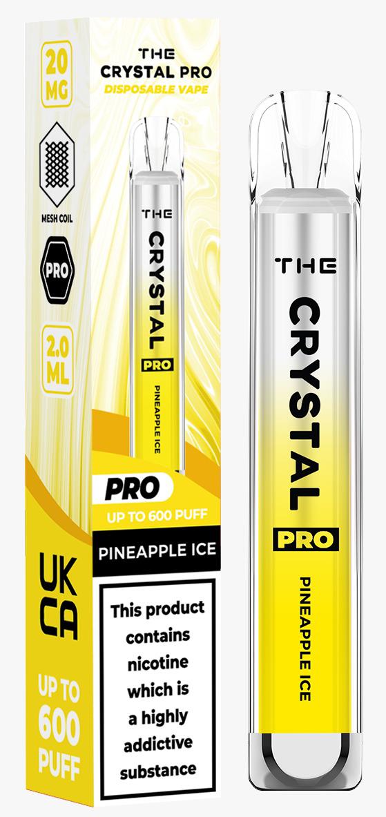 Crystal Pro Bar 600 Disposable Vape - 20mg