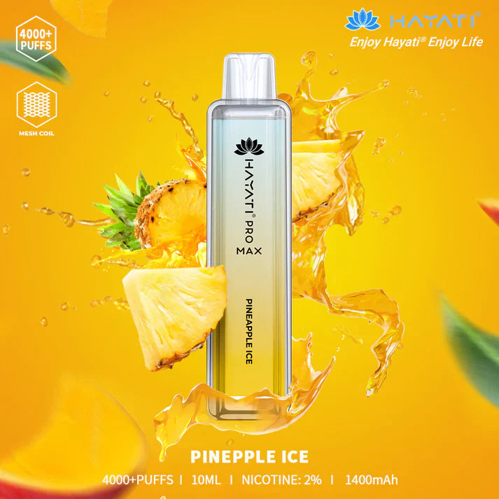 Hayati Pro Max 4000 Disposable Vape - 20mg