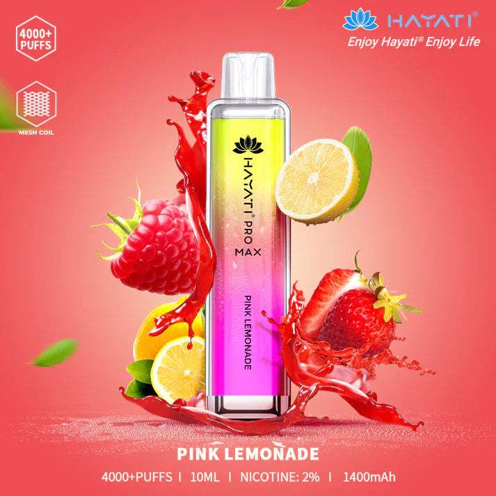 Hayati Pro Max 4000 Disposable Vape - 20mg