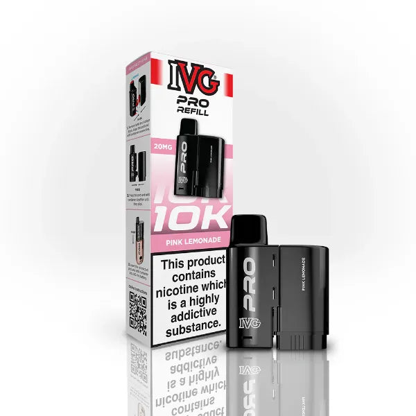 IVG PRO 12 Re-Fill Pods 10,000 Puffs