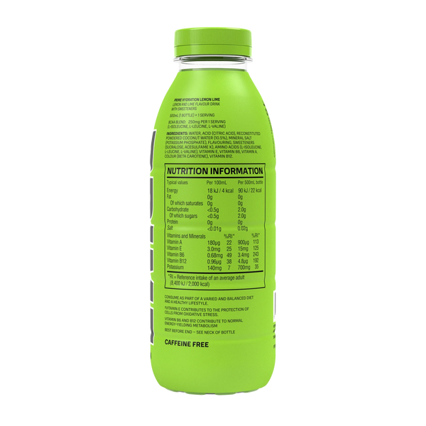 PRIME Lemon Lime Hydration