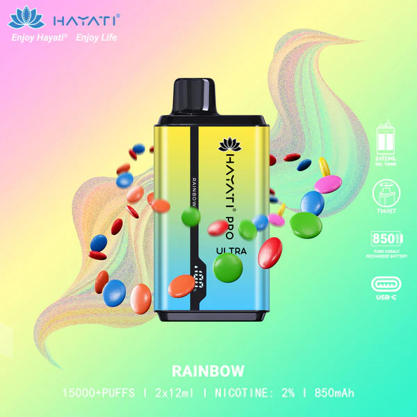 Hayati Pro ultra 15000 Disposable Vape - 20mg