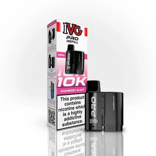 IVG PRO 12 Re-Fill Pods 10,000 Puffs