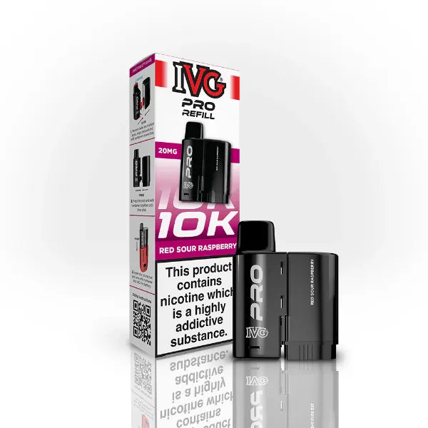 IVG PRO 12 Re-Fill Pods 10,000 Puffs