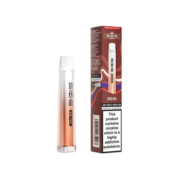 SKE BAR 600 Puffs Pre-filled Pod Kit