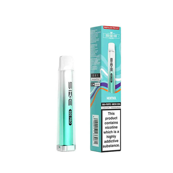 SKE BAR 600 Puffs Pre-filled Pod Kit