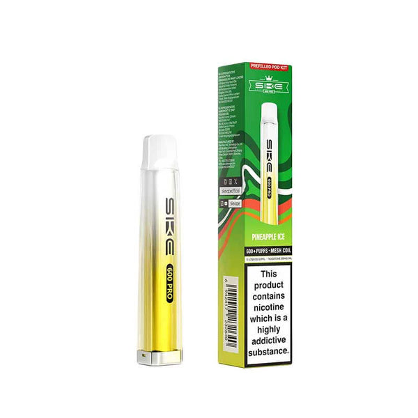 SKE BAR 600 Puffs Pre-filled Pod Kit