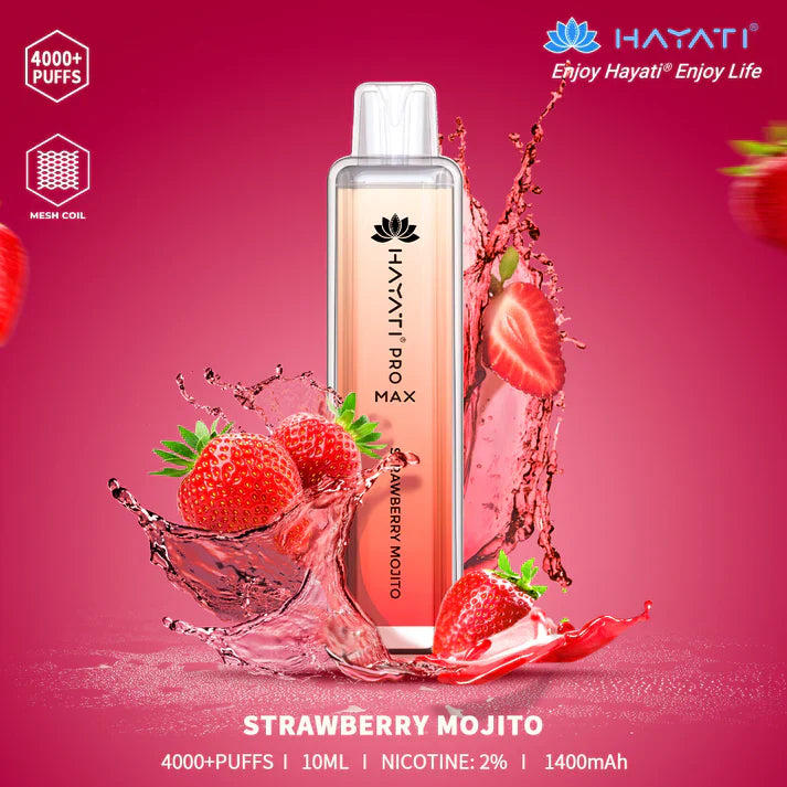 Hayati Pro Max 4000 Disposable Vape - 20mg
