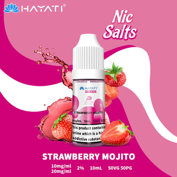 HAYATI PRO MAX Nic Salts E-Liquid