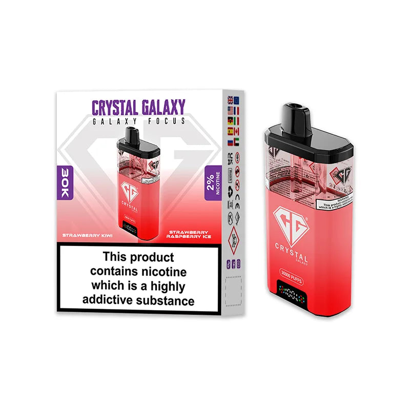Crystal Galaxy Focus 30K Puffs Disposable Vape