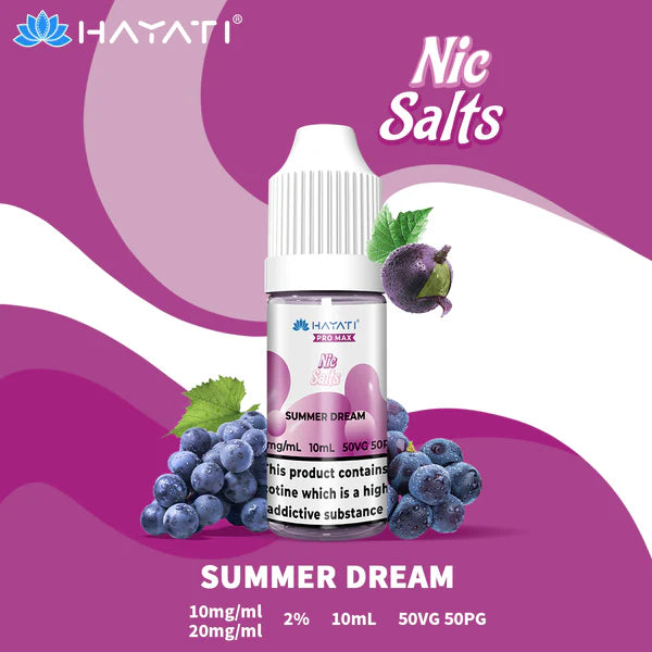 HAYATI PRO MAX Nic Salts E-Liquid