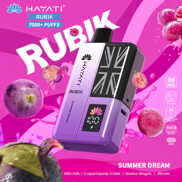 Hayati Rubik 7000 Pod Vape Kit