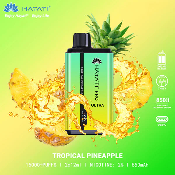 Hayati Pro ultra 15000 Disposable Vape - 20mg