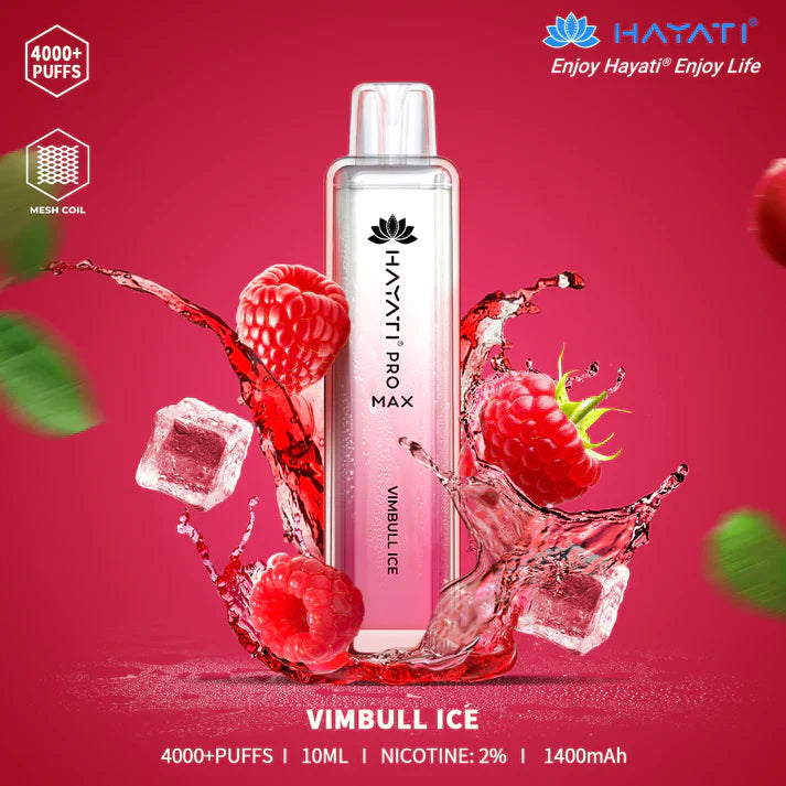 Hayati Pro Max 4000 Disposable Vape - 20mg