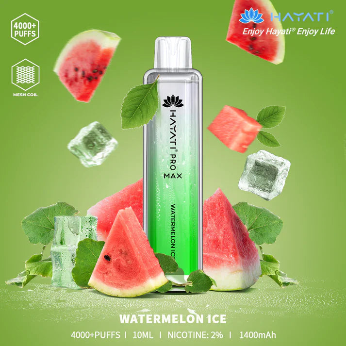 Hayati Pro Max 4000 Disposable Vape - 20mg