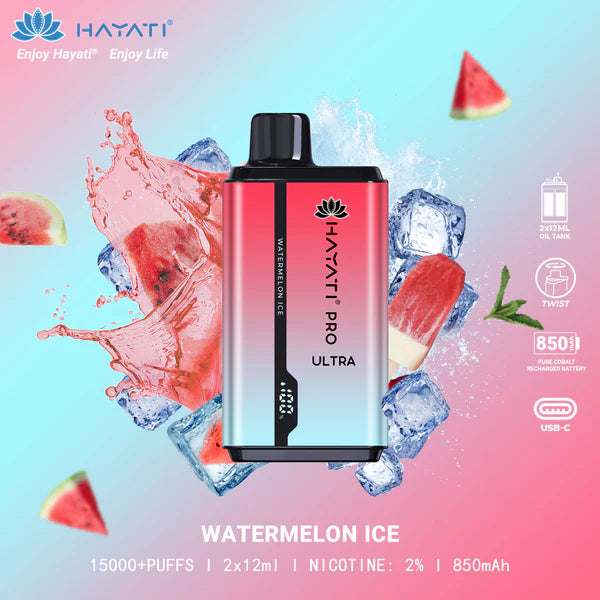 Hayati Pro ultra 15000 Disposable Vape - 20mg