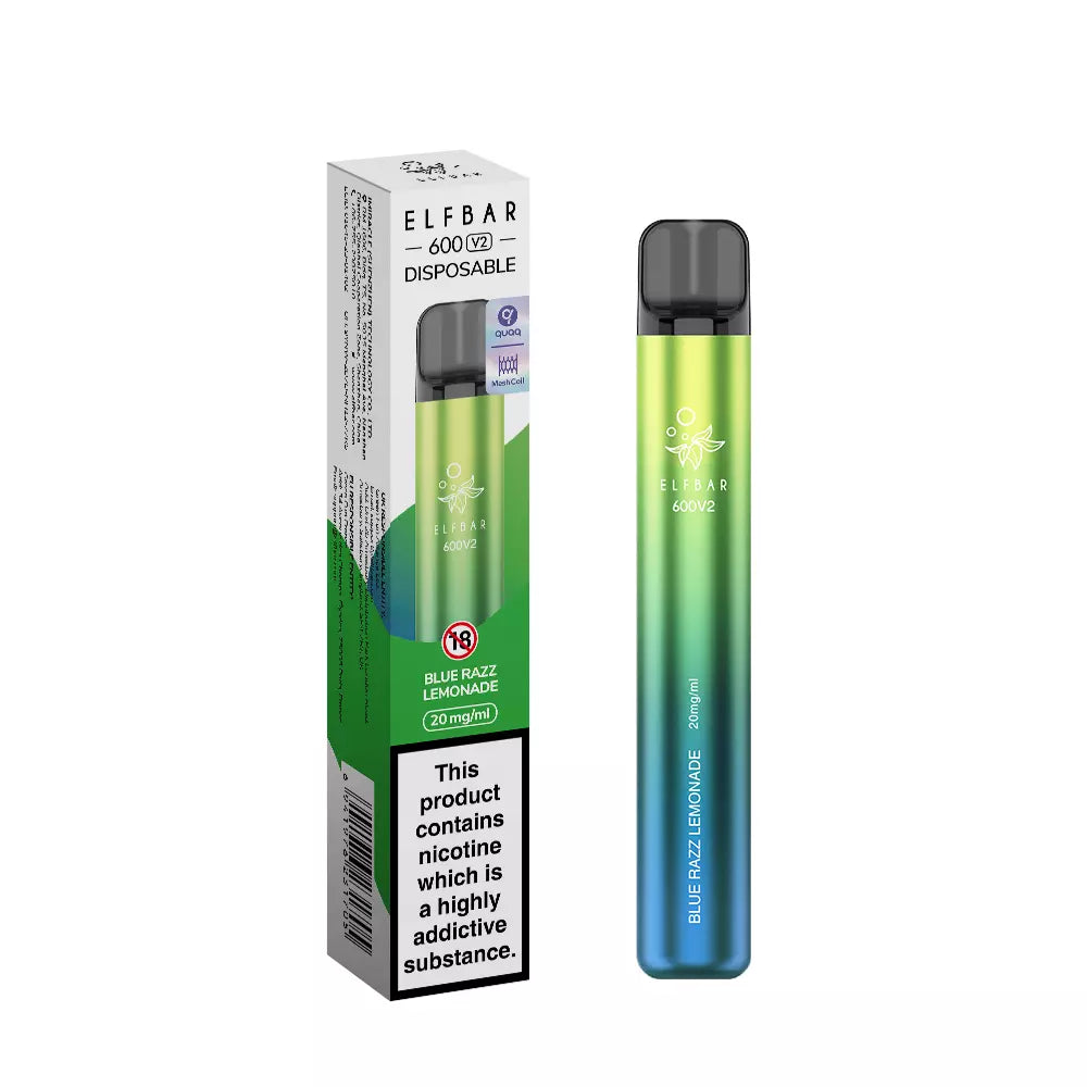 Elf Bar 600 Disposable Vape - 20mg