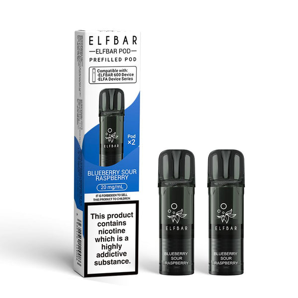 ELFBAR 600 Prefilled Replacement Pods - 2PK