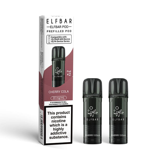 ELFBAR 600 Prefilled Replacement Pods - 2PK